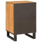 vidaXL Ντουλάπι Μπάνιου Καφέ 38 x 33 x 58 εκ. Στερεό ξύλο μάνγκο