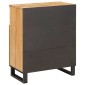 vidaXL Πλαϊνό γραφείο Καφέ 60 x 33 x 75 cm Στερεό ξύλο μάνγκο