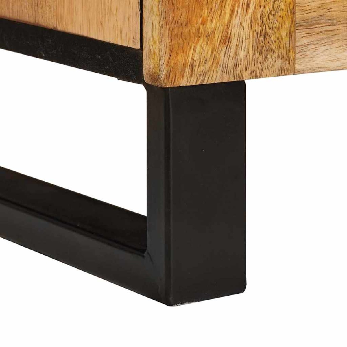 vidaXL Πλαϊνό γραφείο Καφέ 60 x 33 x 75 cm Στερεό ξύλο μάνγκο