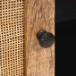 vidaXL Πλαϊνό γραφείο Καφέ 80 x 33 x 75 εκ Στερεό ξύλο μάνγκο