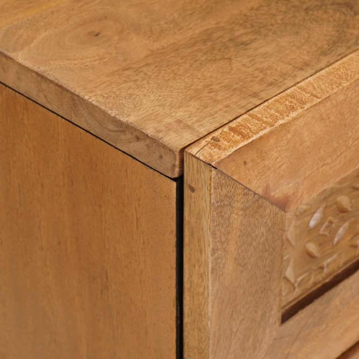 vidaXL Κομοδίνο Ανοιχτό καφέ 50 x 33 x 60 εκ Επεξεργασμένο Ξύλο