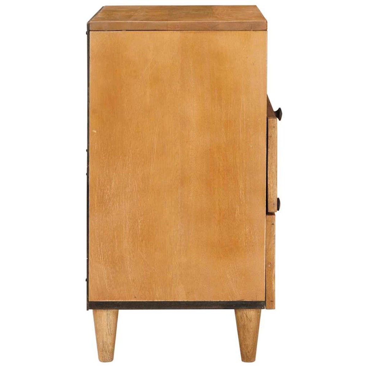 vidaXL Κομοδίνο Ανοιχτό καφέ 50 x 33 x 62 εκ. Επεξεργασμένο Ξύλο