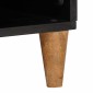 vidaXL Ντουλάπι TV 100 x 33 x 46 εκ Στερεό ξύλο μάνγκο
