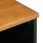 vidaXL Ντουλάπι TV με συρτάρι 80 x 33 x 46 εκ Στερεό ξύλο μάνγκο