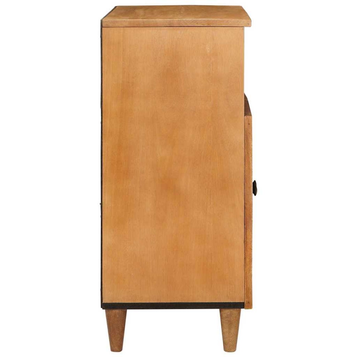 vidaXL Πλαϊνό γραφείο Ανοιχτό καφέ 33.5 x 60 x 75 εκ