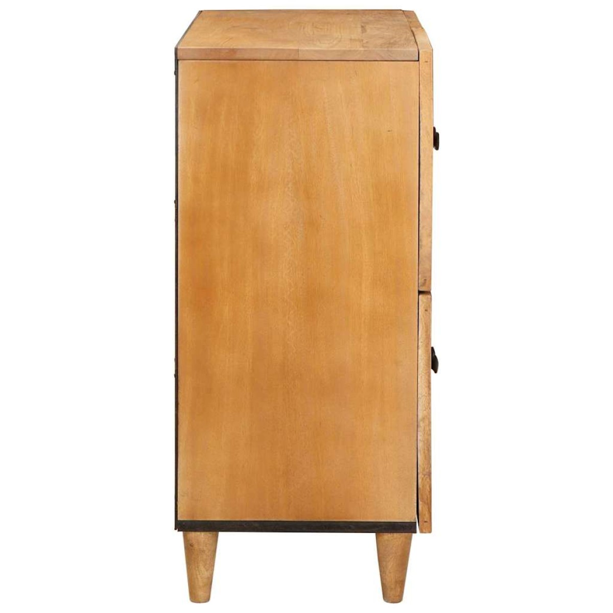 vidaXL Πλαϊνό γραφείο 60 x 33 x 75 cm Στερεό ξύλο μάνγκο