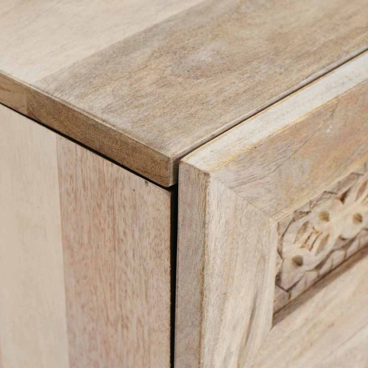 vidaXL Κομοδίνο Λευκό 50 x 33 x 60 εκ Επεξεργασμένο Ξύλο