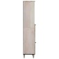 vidaXL Ντουλάπι Μπάνιου Λευκό 38 x 33 x 160 εκ. Επεξεργασμένο ξύλο
