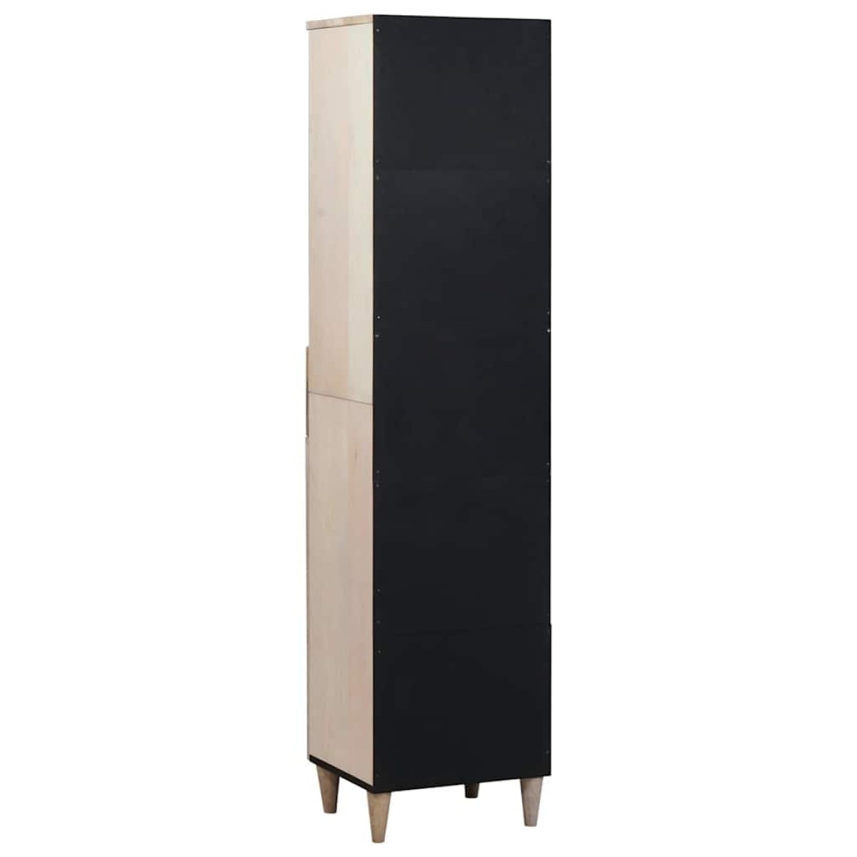 vidaXL Ντουλάπι Μπάνιου Λευκό 38 x 33 x 160 εκ. Επεξεργασμένο ξύλο