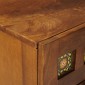 vidaXL Κομοδίνο Καφέ 40 x 33 x 46 εκ. Στερεό ξύλο μάνγκο