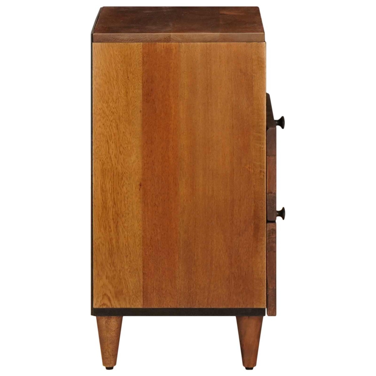 vidaXL Κομοδίνο Καφέ 50 x 33 x 62 εκ. Στερεό ξύλο μάνγκο