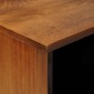 vidaXL Πλαϊνό γραφείο Καρυδιά 80 x 33 x 75 εκ Στερεό ξύλο μάνγκο