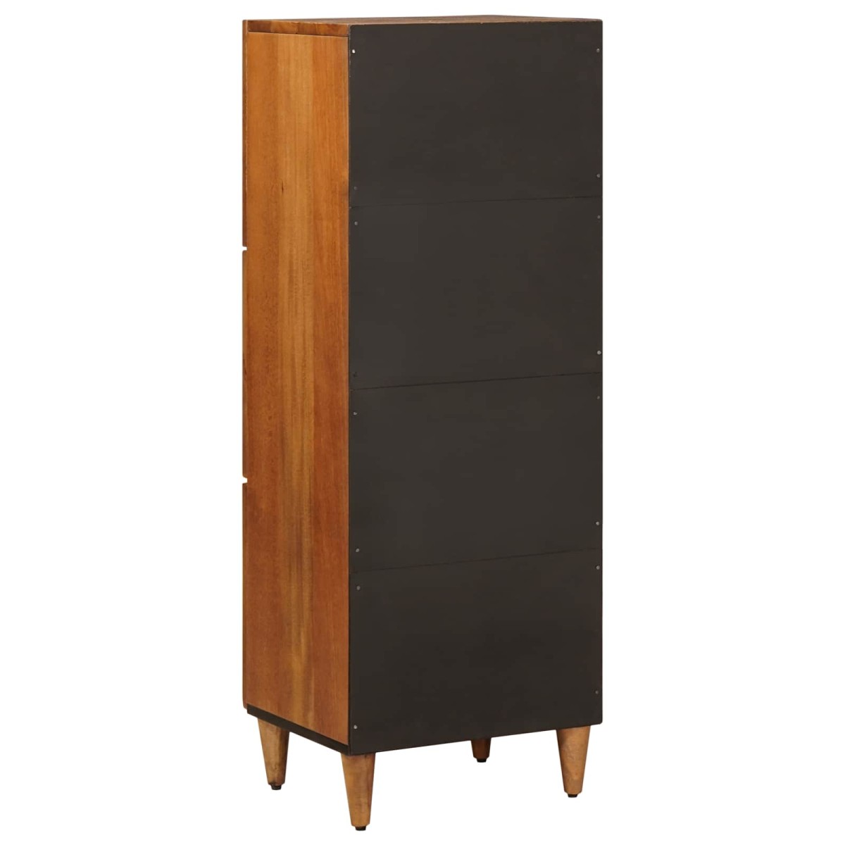 vidaXL Highboard Καρυδιά 40 x 33 x 110 εκ Στερεό ξύλο μάνγκο