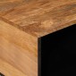 vidaXL Τραπεζάκι σαλονιού Φυσικό 80 x 50 x 40 cm Στερεό ξύλο μάνγκο