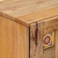 vidaXL Πλαϊνό γραφείο Φυσικό 40 x 33 x 75 εκ. Στερεό ξύλο μάνγκο
