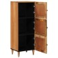 vidaXL Highboard Φυσικό 40 x 33 x 110 εκ Στερεό ξύλο μάνγκο