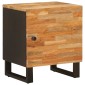 vidaXL Κομοδίνο Καφέ 40 x 33 x 46 εκ. Στερεό ξύλο μάνγκο