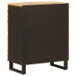 vidaXL Μπουφές Αποθήκευσης Καφέ 60 x 33 x 75 cm Στερεό ξύλο μάνγκο