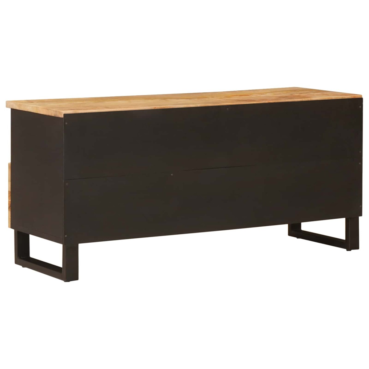 vidaXL Ντουλάπι TV Corona Καφέ 100 x 33 x 46 εκ Στερεό ξύλο μάνγκο