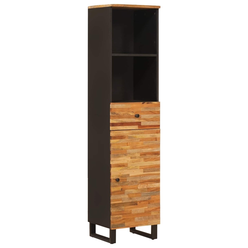 vidaXL Ντουλάπι Μπάνιου Artisan Oak 38 x 33 x 160 εκ.