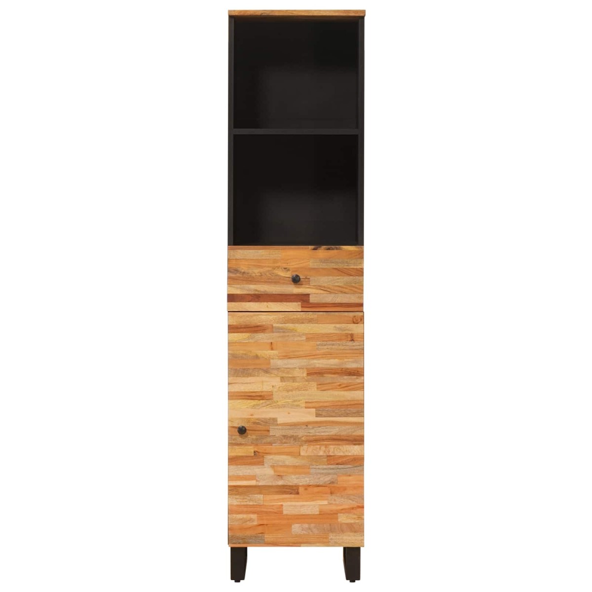 vidaXL Ντουλάπι Μπάνιου Artisan Oak 38 x 33 x 160 εκ.