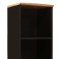 vidaXL Ντουλάπι Μπάνιου Artisan Oak 38 x 33 x 160 εκ.