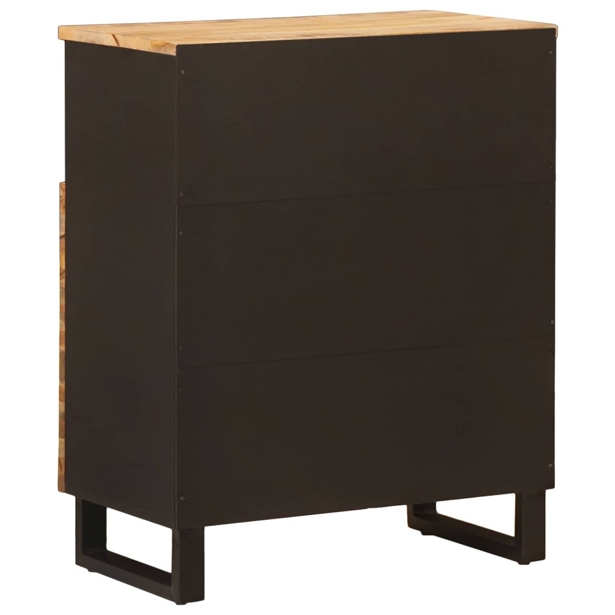 vidaXL Βοηθητικό ντουλάπι Καφέ 60 x 33 x 75 cm Στερεό ξύλο μάνγκο