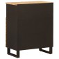 vidaXL Βοηθητικό ντουλάπι Καφέ 60 x 33 x 75 cm Στερεό ξύλο μάνγκο