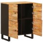 vidaXL Βοηθητικό ντουλάπι Καφέ 60 x 33 x 75 cm Στερεό ξύλο μάνγκο