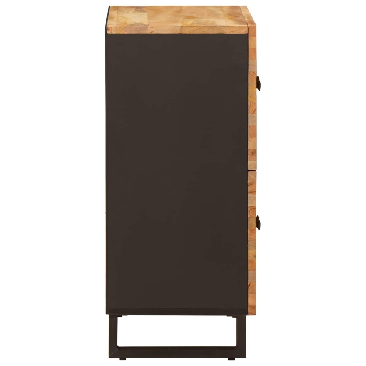 vidaXL Βοηθητικό ντουλάπι Καφέ 60 x 33 x 75 cm Στερεό ξύλο μάνγκο