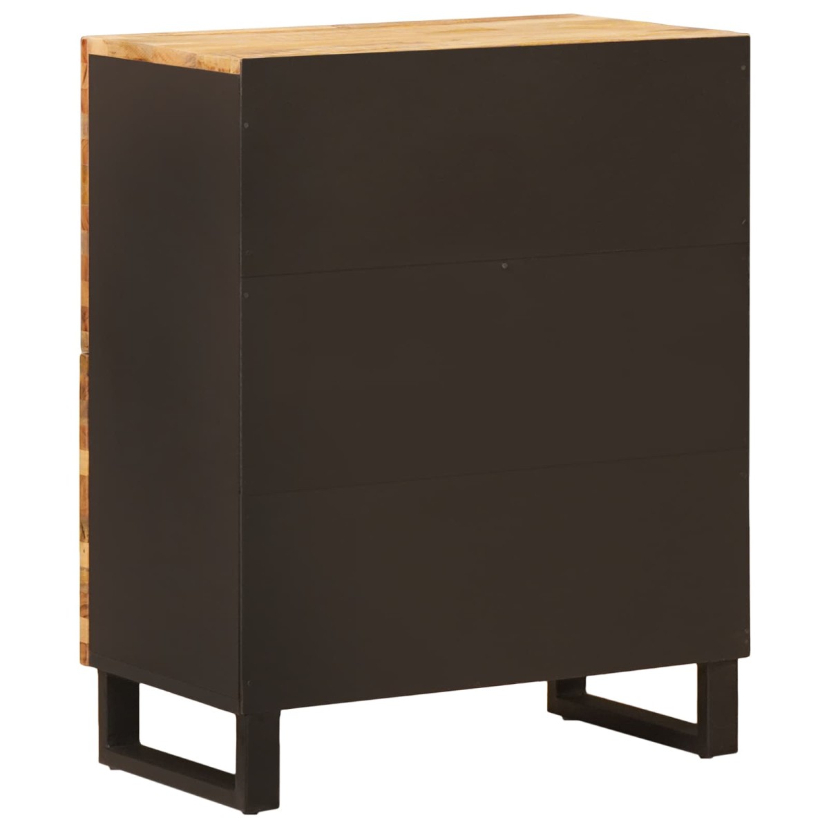 vidaXL Βοηθητικό ντουλάπι Καφέ 60 x 33 x 75 cm Στερεό ξύλο μάνγκο