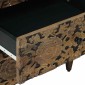 vidaXL Κρεβατοκάμαρα Καφέ 50 x 33 x 60 εκ Στερεό ξύλο μάνγκο