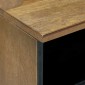 vidaXL Ντουλάπι TV Καφέ 100 x 33,5 x 46 εκ Στερεό ξύλο μάνγκο