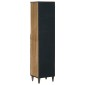 vidaXL Ντουλάπι Μπάνιου Καφέ 38 x 33,5 x 160 εκ Στερεό ξύλο μάνγκο