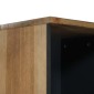 vidaXL Ντουλάπι Μπάνιου Καφέ 38 x 33,5 x 160 εκ Στερεό ξύλο μάνγκο