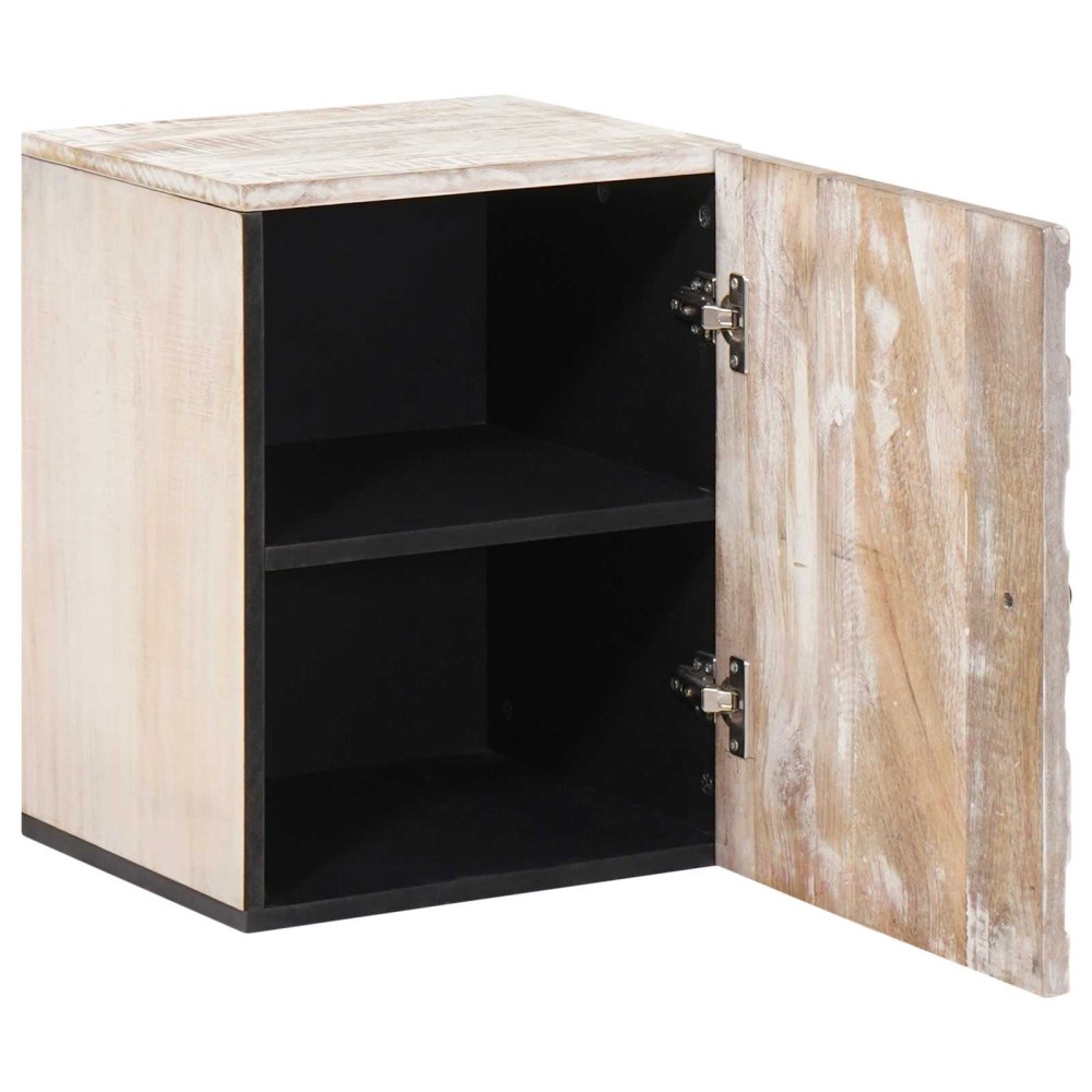 vidaXL Κρεμαστό Ντουλάπι Μπάνιου Λευκό 38 x 33,5 x 48 εκ.