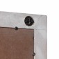 vidaXL Καθρέφτης τοίχου Ορθογώνιος Λευκό 70 x 50 cm Στερεό ξύλο μάνγκο