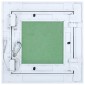 vidaXL Πάνελ Πρόσβασης Πράσινο και Ασημί 20 x 20 cm