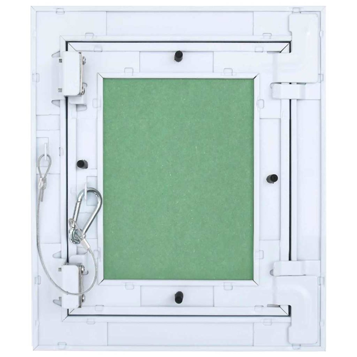 vidaXL Πάνελ Πρόσβασης Πράσινο και Ασημί 20 x 25 cm