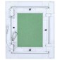 vidaXL Πάνελ Πρόσβασης Πράσινο και Ασημί 20 x 25 cm