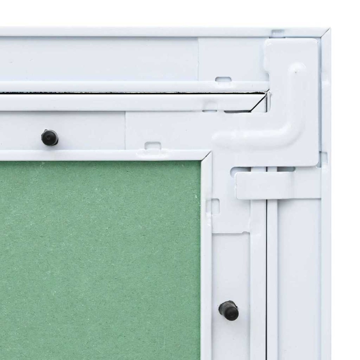 vidaXL Πάνελ Πρόσβασης Πράσινο και Ασημί 20 x 25 cm