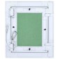 vidaXL Πάνελ Πρόσβασης Πράσινο και Ασημί 25 x 30 cm