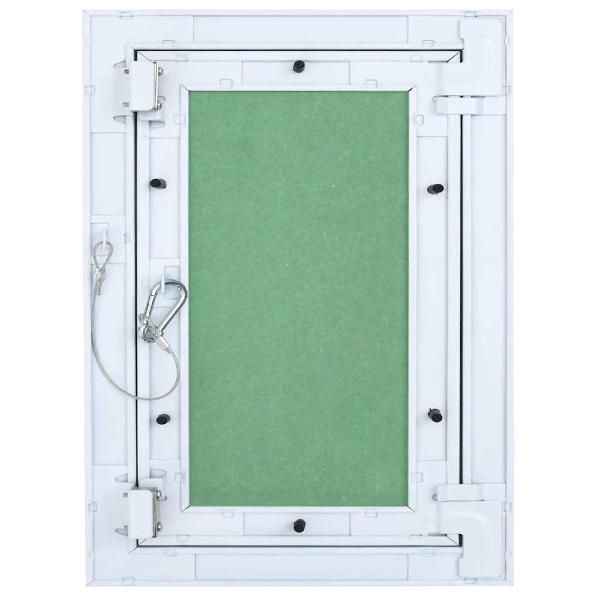 vidaXL Πάνελ Πρόσβασης Πράσινο και Ασημί 25 x 35 εκ