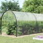 vidaXL Σαφής μουσαμάς με οπές 6x12 m PVC