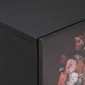 vidaXL Κομοδίνο με Πόρτα 2 τμχ. Μαύρο 40 x 33 x 46 εκ.