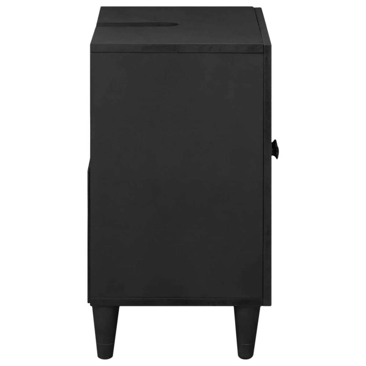 vidaXL Ντουλάπι νιπτήρα Πολύχρωμο 62 x 33 x 58 εκ. Στερεό ξύλο μάνγκο