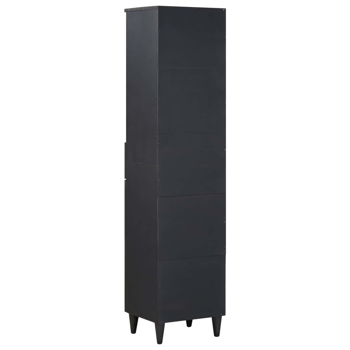 vidaXL Ντουλάπι Μπάνιου με συρτάρι Πολύχρωμο 38 x 33,5 x 160 εκ