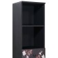 vidaXL Ντουλάπι Μπάνιου με συρτάρι Πολύχρωμο 38 x 33,5 x 160 εκ