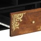 vidaXL Ντουλάπι TV Μέλι Καφέ 100 x 33 x 46 εκ Στερεό ξύλο μάνγκο