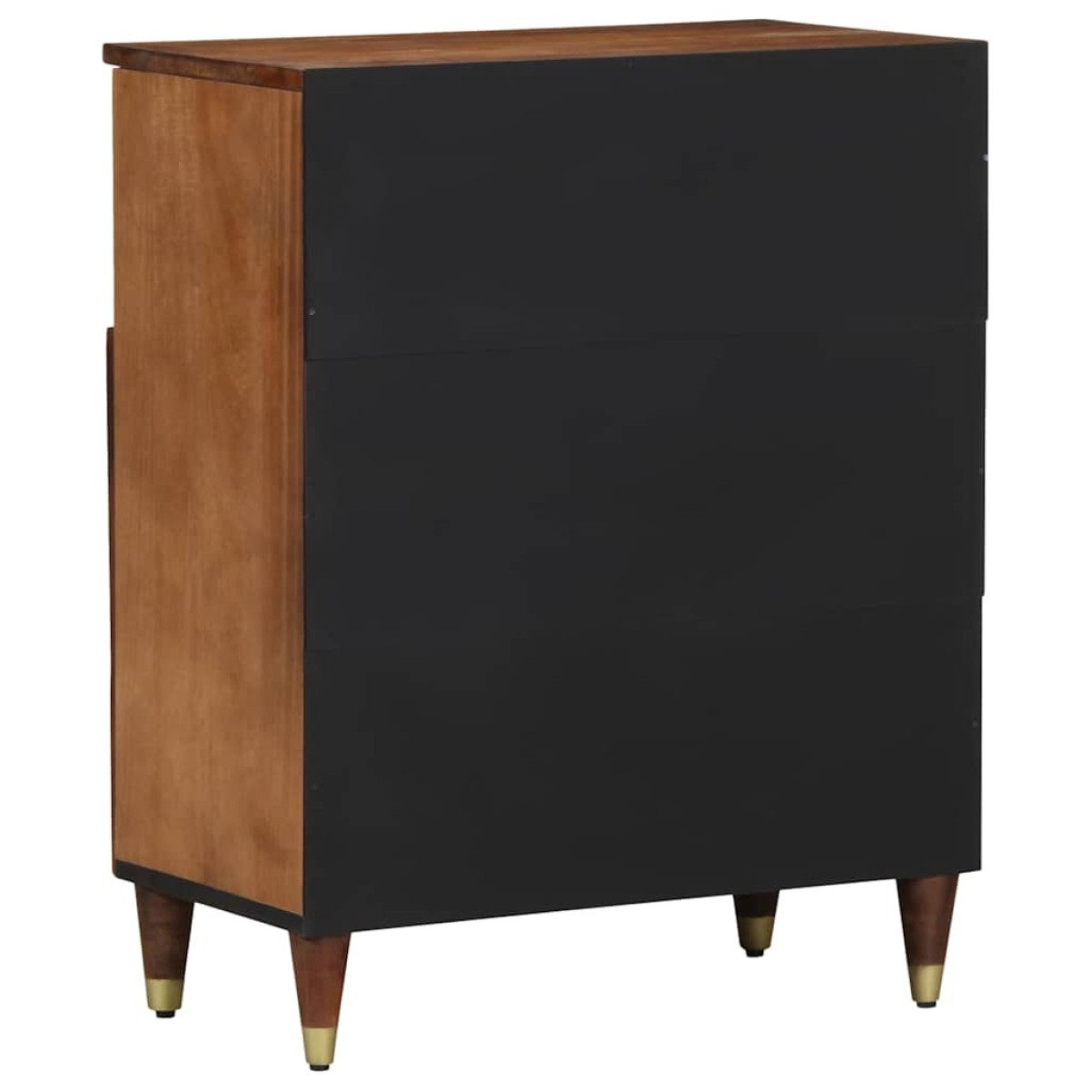 vidaXL Πλαϊνό γραφείο Καφέ 60 x 33 x 75 cm Στερεό ξύλο μάνγκο